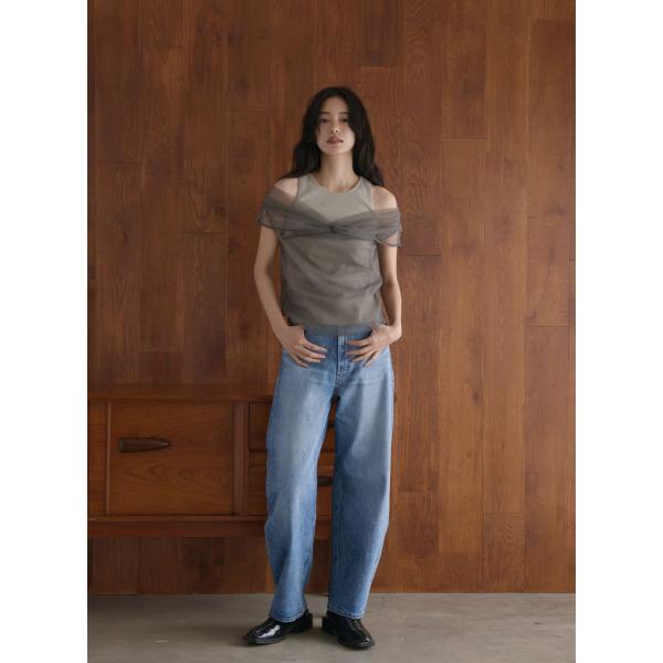 COEL YANUK別注カーブシルエットデニムパンツ COEL コエル COEL YANUK別注カーブシルエットデニムパンツ COEL コエル