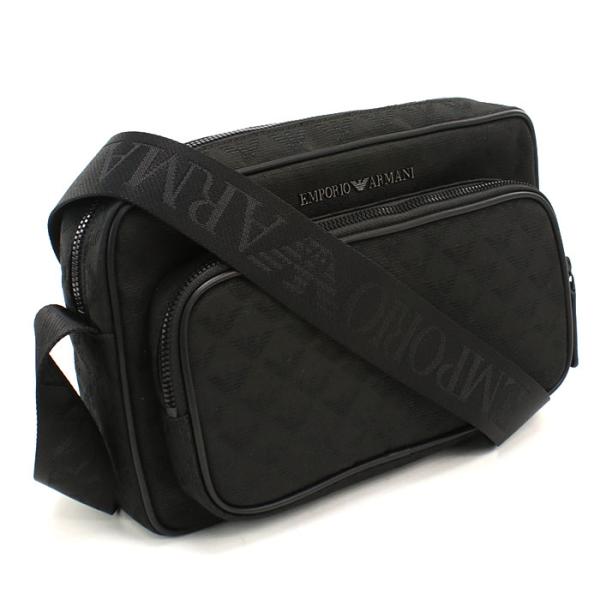 EMPORIO ARMANI エンポリオアルマーニ 斜め掛け ショルダーバッグ メンズ ブラック Y4M403 Y022V 81336 爆買