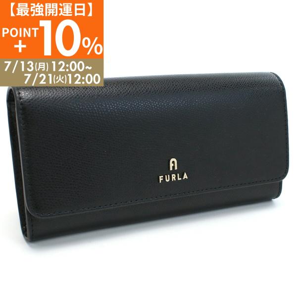 FURLA フルラ 長財布ニ折小銭入付き WP00317 ARE000 O6000 FURLA CAMELIA レディース ブラック