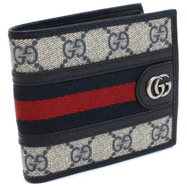 GUCCI OPHIDIA オフィディア GG 二つ折り財布 597609 96IWN 4076