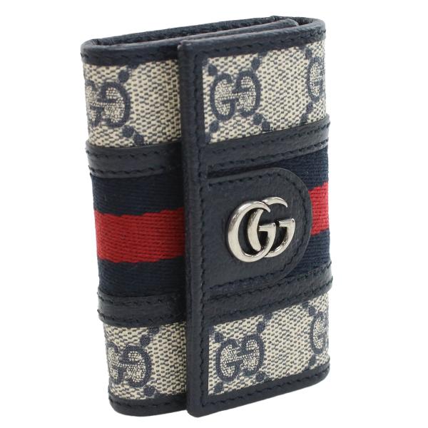 GUCCI GGキーケース　オフィディア GUCCI グッチ OPHIDIA オフィディア GG 6連キーケース メンズ