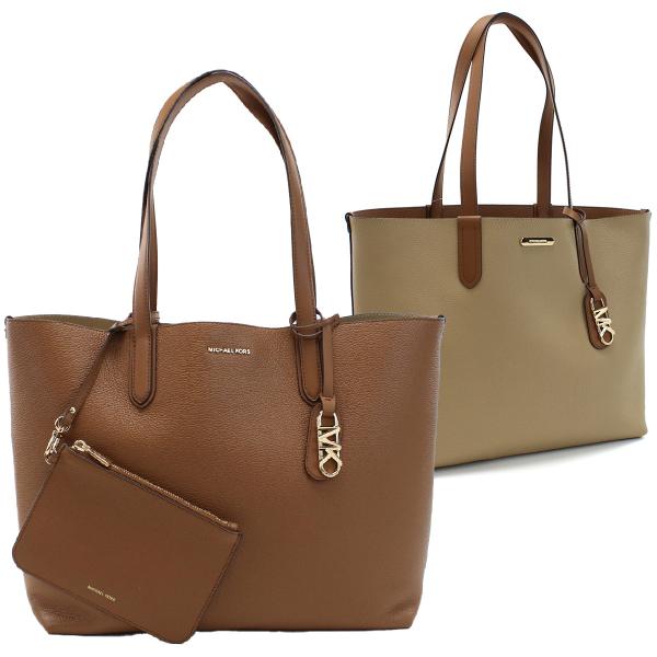 MICHAEL KORS トートバッグ ブラウン/ブラック MICHAEL KORS マイケルコース トートバッグ レディース ブラウン
