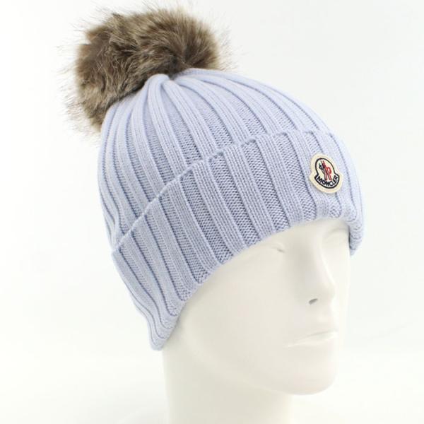MONCLER（モンクレール） ポンポン付き ニットキャップ 3B00064 A9327
