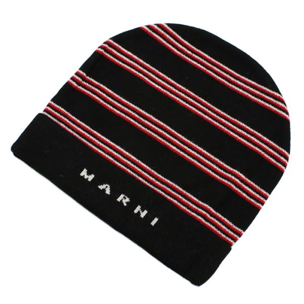 MARNI（マルニ） ニットキャップ M01238 M00SZ 0M900 キッズ ブラック