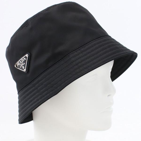 PRADA（プラダ） ハット 2HC137 2DMI F0002 メンズ ブラック爆買