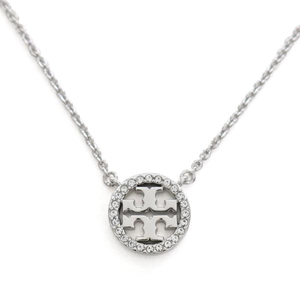 TORY BURCH トリーバーチ ネックレス レディース シルバー 53420 042ペンダント MILLER PAVE爆買