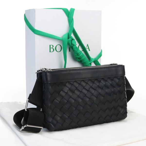 中古良品ボッテガヴェネタBOTTEGA VENETA イントレチャート
