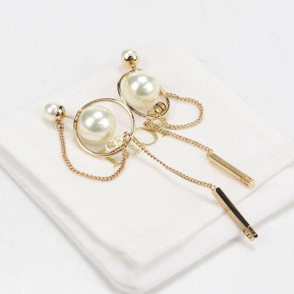 中古・未使用 DIOR ディオール ピアス ディオールトライイバル レディース ゴールド