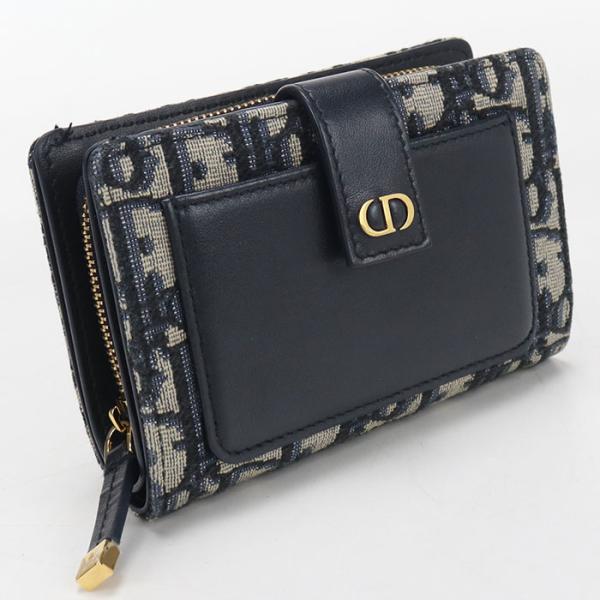 ディオール ディタニーウォレット 30モンテーニュ 二折財布 Christian Dior（クリスチャン・ディオール） 中古良品 DIOR