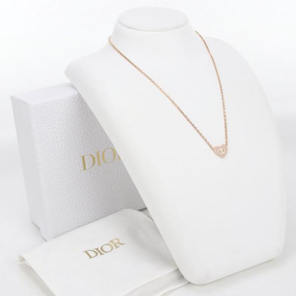 クリスチャンディオール　ハート　 ピンクビーズネックレス Christian Dior（クリスチャン・ディオール） 中古・未使用 DIOR