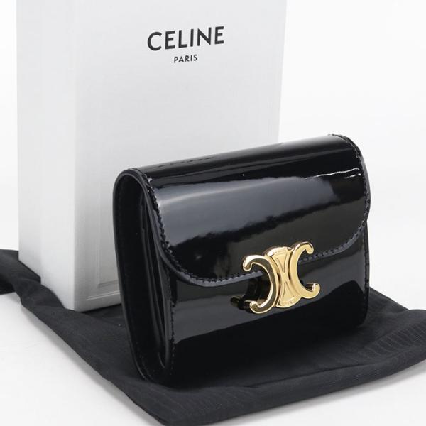CELINE（セリーヌ） 中古・未使用 三つ折り財布 スモールフラップ