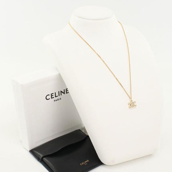 CELINE（セリーヌ） 中古・未使用 ネックレス ラインストーン