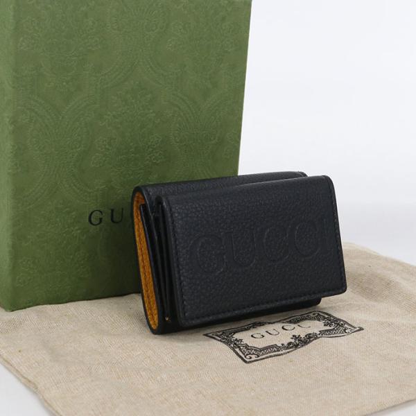 ✨未使用展示品✨　GUCCI ミニ財布　ビット　二つ折り　オールドグッチ　黒色 GUCCI（グッチ） 中古・未使用 三つ折り財布 736151 ミニウォレット