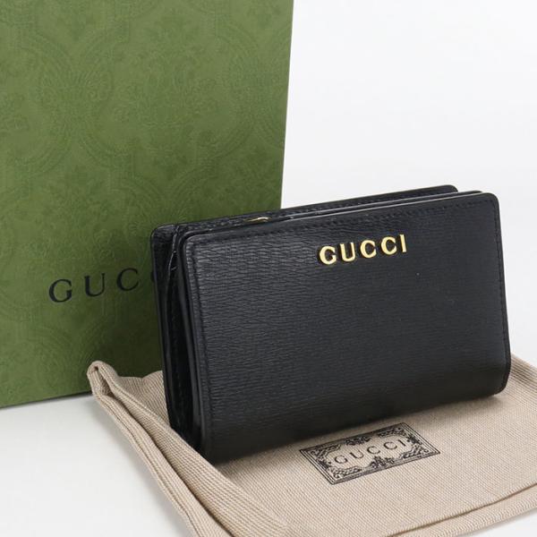 GUCCI（グッチ） 中古・未使用 二折財布小銭入付き 772640 ジップ