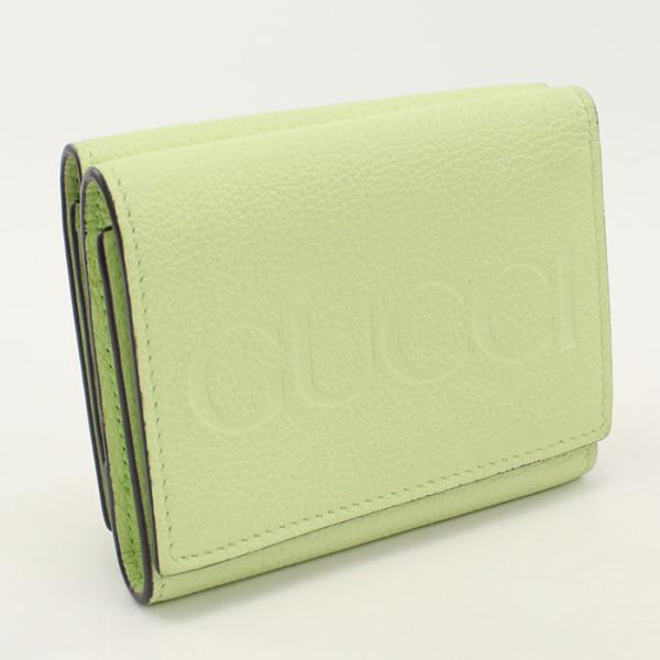GUCCI（グッチ） 三つ折り財布 GUCCI（グッチ） 中古良品 三つ折り財布 731694 レディース グリーン