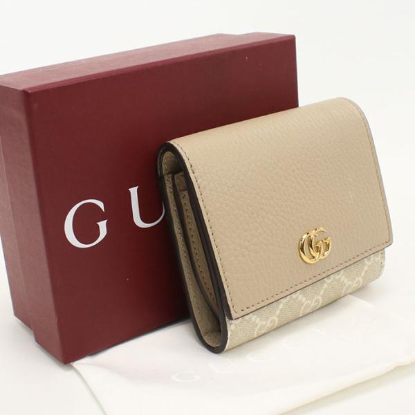 GUCCI（グッチ） 中古美品 二つ折り財布 598587 ミディアム ウォレット