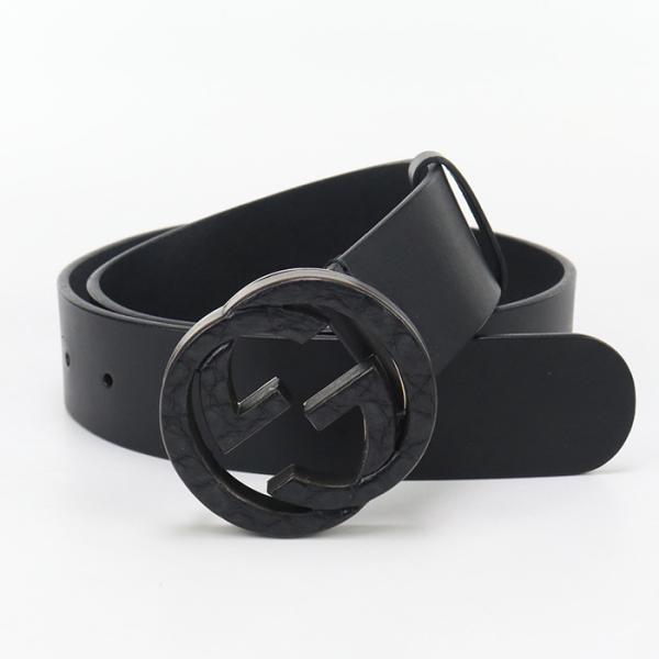 GUCCI 中古良品 グッチ ベルト 245889 メンズ インター