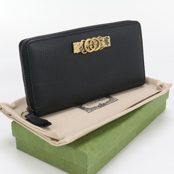 GUCCI（グッチ） 中古良品 長財布ラウンドファスナー 750458 ジップ