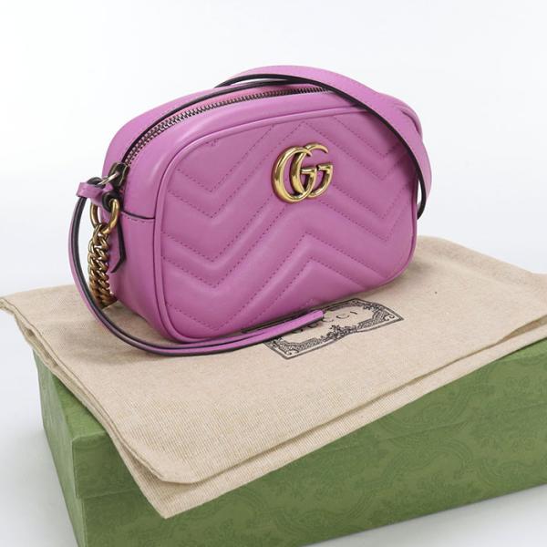 GUCCI（グッチ） 中古 斜め掛け ショルダーバッグ 448065 ミニ カメラ