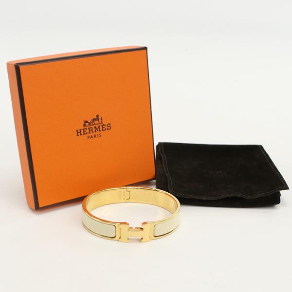 HERMES 中古良品 エルメス バングル クリックH レディース