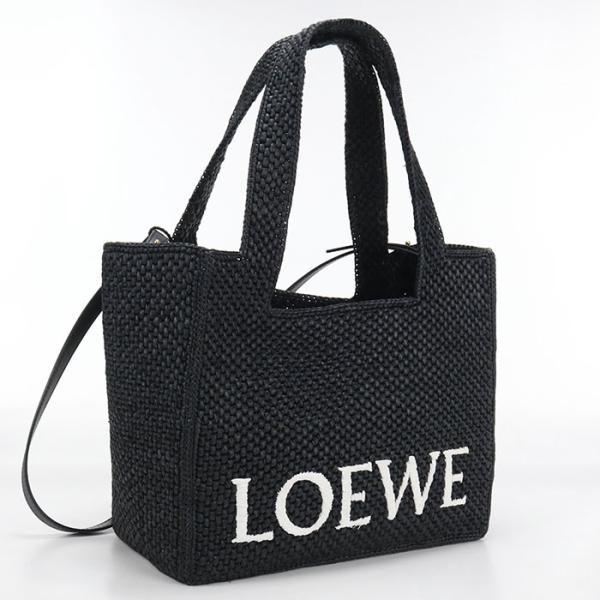 ロエベ トート ミディアム ロエベ フォント A685B61X01 カゴバッグ LOEWE（ロエベ） 中古良品 カゴバッグ A685B61X01 トート ミディアム