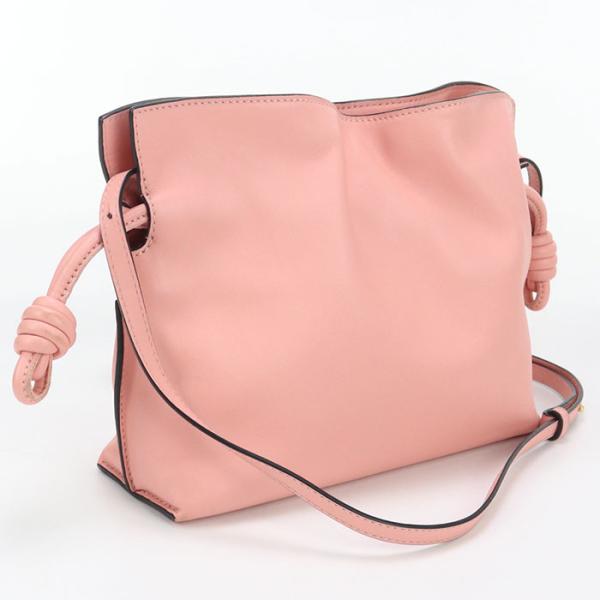 LOEWE ピンク クラッチバッグ LOEWE 中古良品 ロエベ 斜め掛け ショルダーバッグ フラメンコ