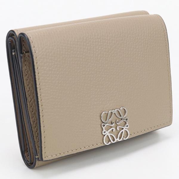 LOEWE 中古良品 ロエベ 三折財布 トライフォールド ウォレット LOEWE 中古良品 ロエベ 三折財布 トライフォールド ウォレット