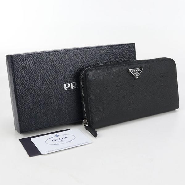 ✨未使用に近い✨　PRADA 長財布　サフィアーノレザー　ラウンドファスナー 楽天市場】【中古】【財布】PRADA プラダ ラウンドファスナー 長