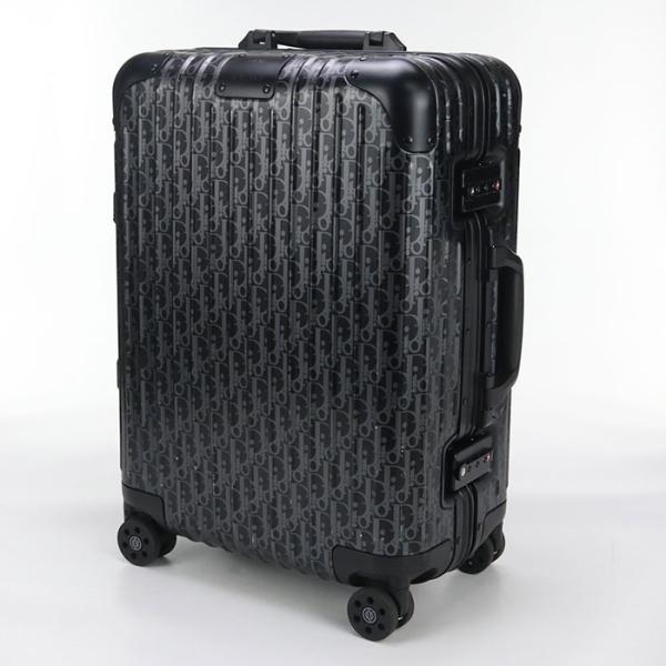 中古良品RIMOWA リモワ キャリーケース 925.53 オリジナル キャビン ディオールコラボ ユニセックス ブラック RIMOWA（リモワ） 中古良品 キャリーケース 925.53 オリジナル