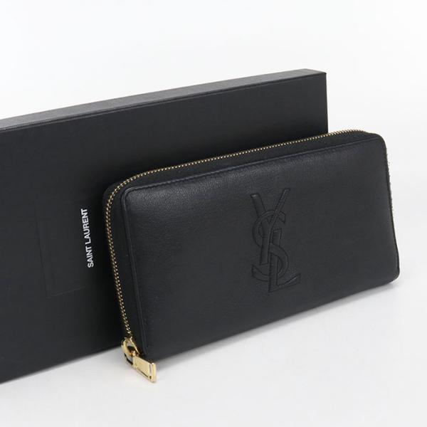 SAINT LAURENT ダッフル6　ロングウォレット SAINT LAURENT 中古良品 サンローラン 長財布ラウンドファスナー