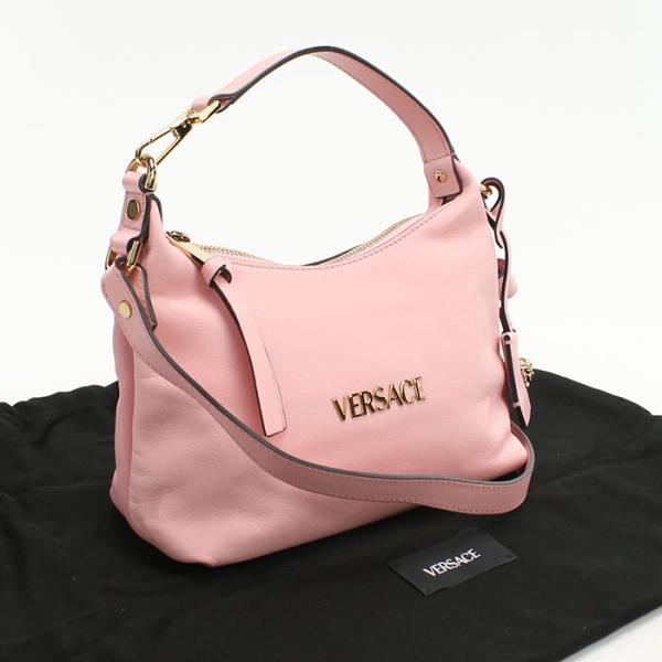 中古良品Gianni Versace ジャンニ・ヴェルサーチ 斜め掛け ショルダーバッグ 1018302 2WAY レディース ピンク GIANNI VERSACE 中古良品 Gianni Versace ジャンニ・ヴェルサーチ 斜め