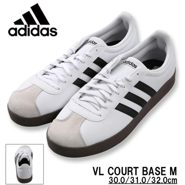 シューズ(男性用) adidas 30cm adidas（アディダス） 大きいサイズ メンズ スニーカー (VL COURT BASE