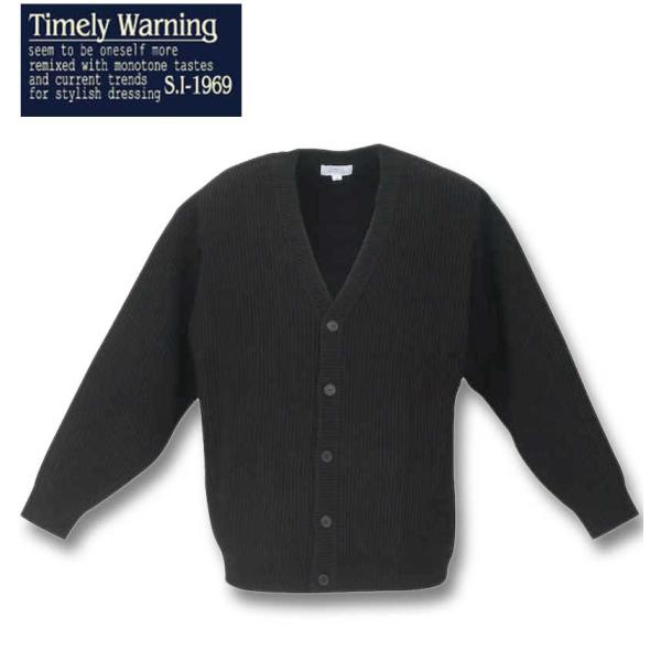 TIMELY WARNING（タイムリーワーニング） 大きいサイズ メンズ 畦編み