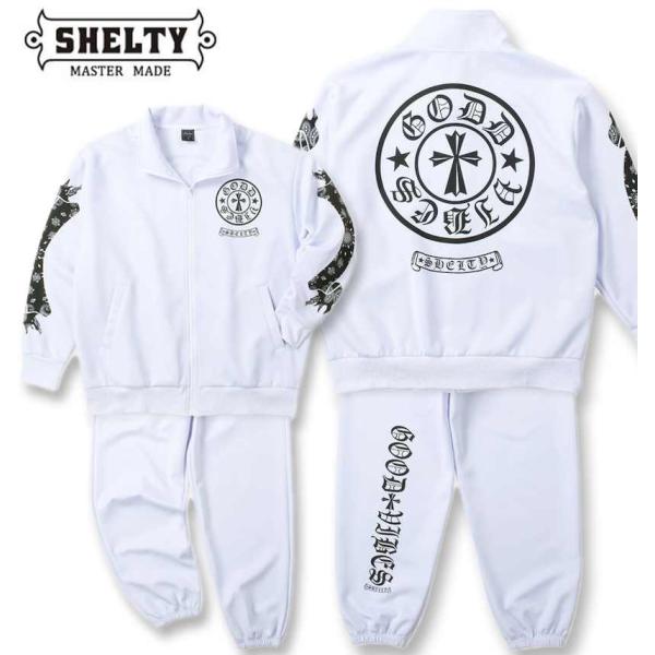 大きいサイズ ＳＨＥＬＴＹ プリントジャージ３Ｌ ４Ｌ ５Ｌ ６Ｌ MC843121-73825 ラッピング可 送料無料 即日発送 大きいサイズ メンズ SHELTY プリント ジャージ 上下セット 3L 4L 5L