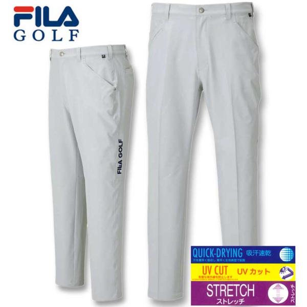 FILA GOLF 大きいサイズ メンズ 多機能ポケット ストレッチ