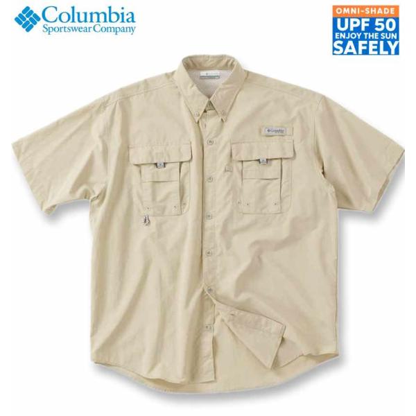 Columbia（コロンビア） 大きいサイズ メンズ バハマショートスリーブ
