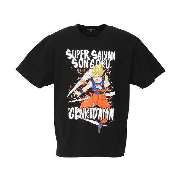 大きいサイズ メンズ Dragonball Z 超サイヤ人孫悟空元気玉半袖tシャツ 3l 4l 5l 6l 1278 0243 2 39 大きいサイズの専門店ビックリベロ 通販 Yahoo ショッピング