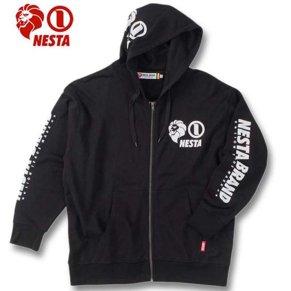 NESTA BRAND（ネスタブランド） 大きいサイズ メンズ 裏毛 フルジップ