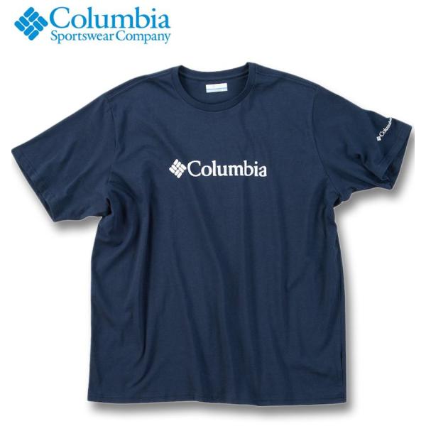 大きいサイズ メンズ Columbia ロッカウェイリバー グラフィック 半袖 Tシャツ 1X 2X 3X 4X 5X 6X