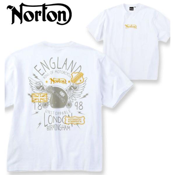 ノートン（NORTON） 大きいサイズ メンズ 天竺 半袖 Tシャツ 3L 4L 5L