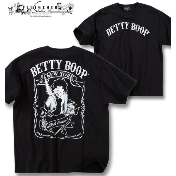 大きいサイズ メンズ BETTY BOOP 天竺 プリント 半袖 Tシャツ 3L 4L 5L 6L 8L