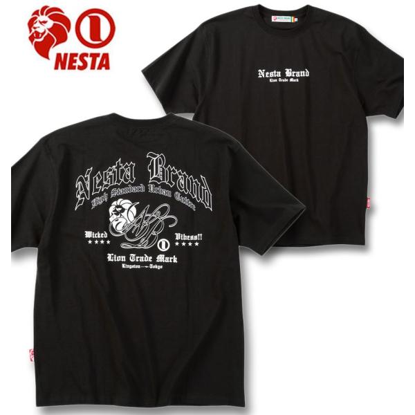大きいサイズ メンズ NESTA BRAND 天竺 半袖 Tシャツ 3L 4L 5L 6L 8L