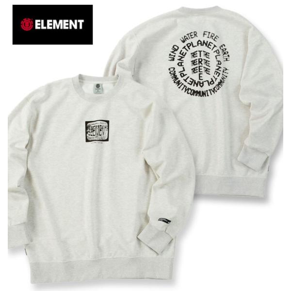 大きいサイズ メンズ ELEMENT W KNIT DIGIT クルー スウェット トレーナー 3L 4L 5L 6L