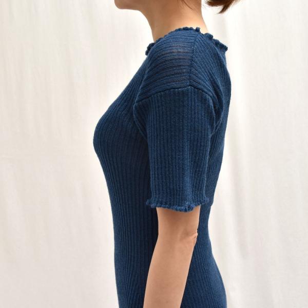 Mm6 Maison Margiela エムエム6 メゾン マルジェラ 安心と信頼 正規品ならビリエッタ ショートスリーブ 送料無料 ニットワンピース S32cu0010