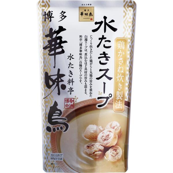 他サイト： トリゼンフーズ 博多華味鳥 水たきスープ 600g ×4個の商品画像