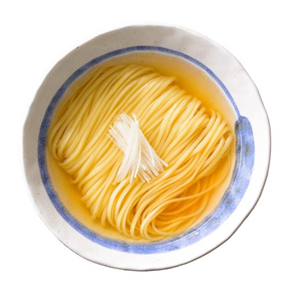 小川製麺所 【塩中華】そば処山形 老舗蕎麦屋の山形 塩ラーメン 塩中華 1袋/2人前×３袋（6人前） フランス産 岩塩使用 澄んだ黄金色 スープ プレ