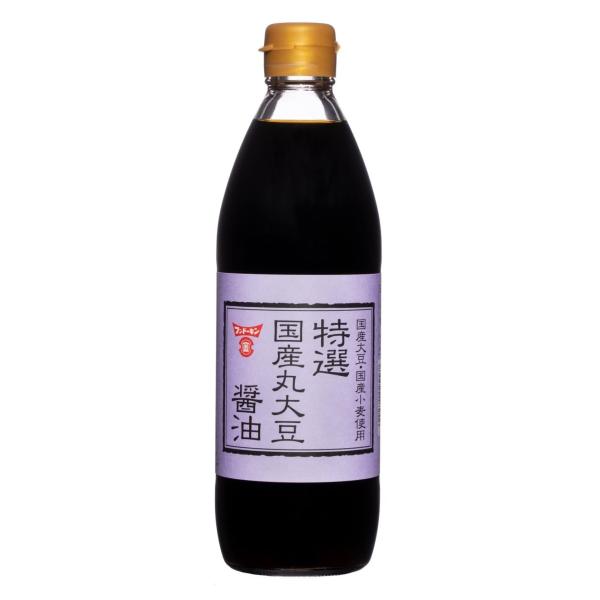 他サイト： フンドーキン?油 特選国産丸大豆醤油 500ml×3本の商品画像