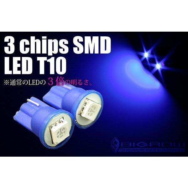LED T10 青 ハイエース 100・200系 LEDナンバー灯 LEDバルブ（送料無料）