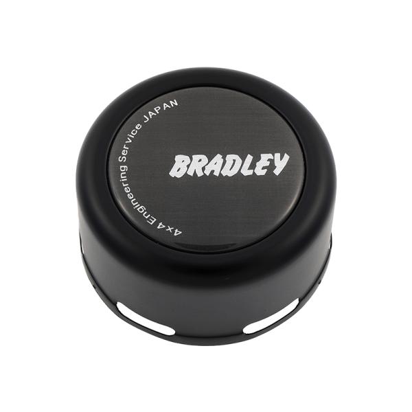 4X4エンジニアリング BRADLEY ブラッドレー V センターキャップ ロータイプ スチール製 艶消しブラック 6H139.7 54mm ４個セット 品番 GEN-055BA