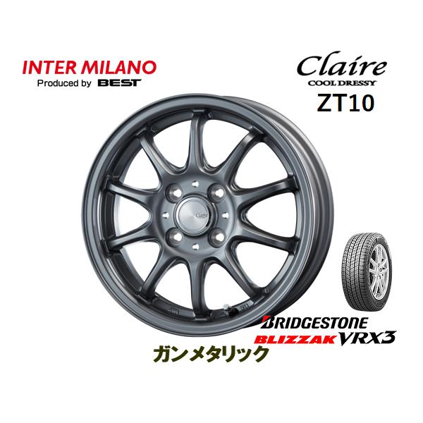 ブリザック VRX3 E13 ノート GB3/4 フリード ブリヂストン BLIZZAK 185